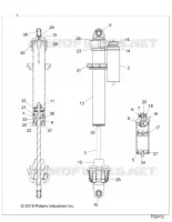 SUSPENSIÃ“N DELANTERA SHOCK INTERNALS