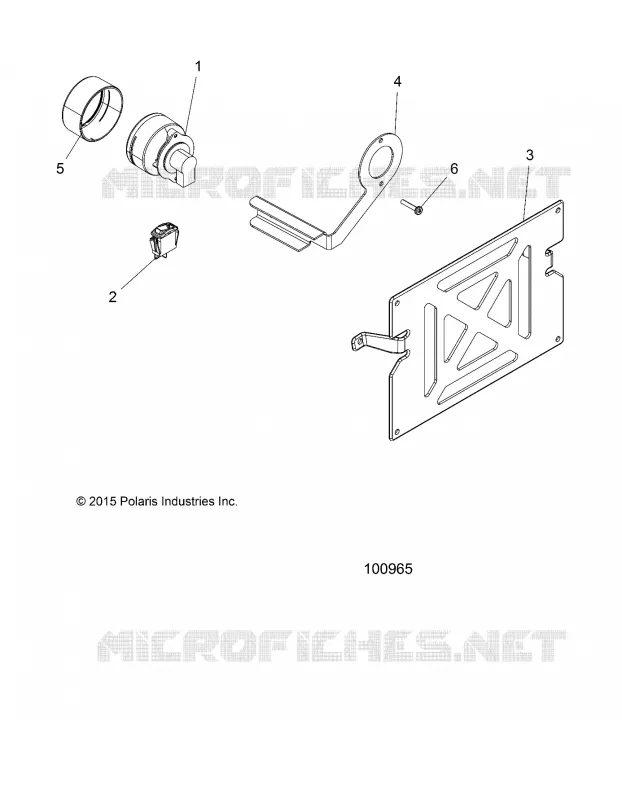 LÃMPARA DE NIEBLA AND FRONT LICENSE BRACKET