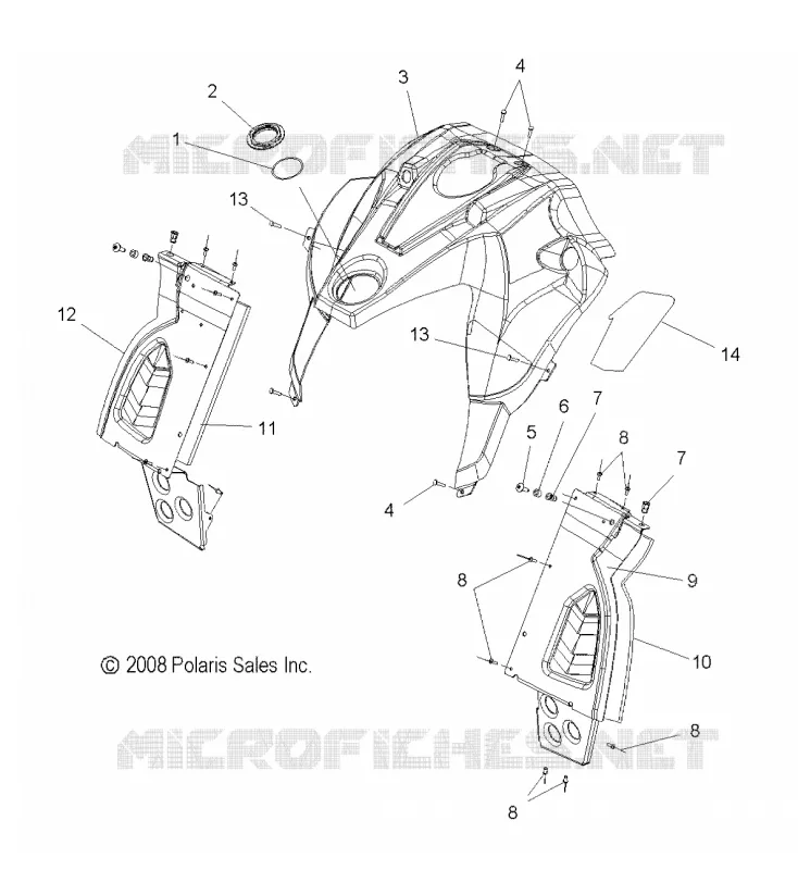 FAIRING MEDIO