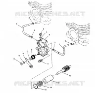 BOMBA DE ACEITE SPORT 0960443, SPORT TOURING 0960243  and EUROPEAN SPORT TOURING E (4932223222D002)