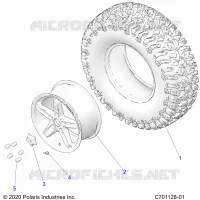 RUEDAS, FRONT/REAR