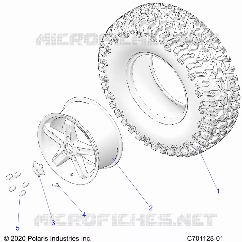 RUEDAS, FRONT/REAR