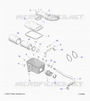 ENGINE, TOMA DE AIRE SYSTEM