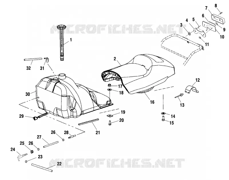 ASIENTO AND TANQUE DE GAS