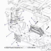 CHASSIS, MOTOR AND REAR DRIVELINE MOUNTING