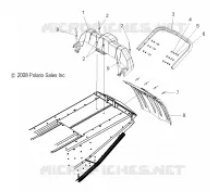 PARACHOQUES TRASERO, SNOWFLAP, AND LUZ DE LA COLA HOUSING
