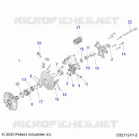 TREN, PRIMARY CLUTCH