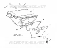 CAJA DE ALMACENAJE, REAR