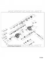 DRIVE TRAIN, PRINCIPAL GEARCASE INTERNALS