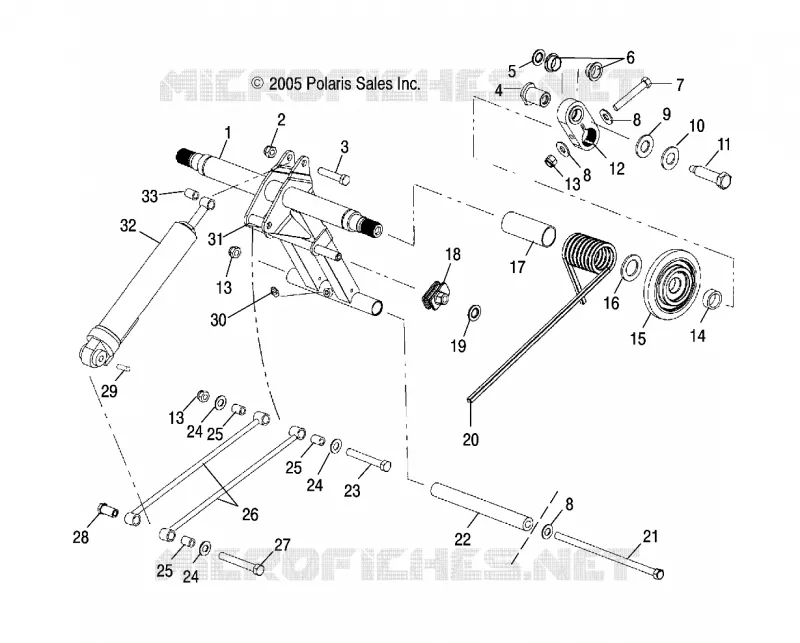 TRASERO ARM PAR (EDGE)