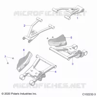 SUSPENSION TRASERA CONTROL ARMS