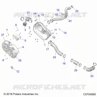 TREN, CLUTCH COVER AND DUCTING