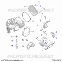 ENGINE, CUERPO DE MARIPOSA AND FUEL RAIL