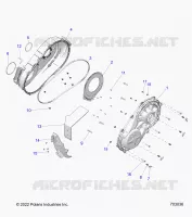 TREN, CLUTCH COVER, INNER/OUTER