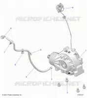 TREN, FRONT GEARCASE MOUNTING