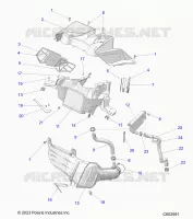 ENGINE, TOMA DE AIRE SYSTEM