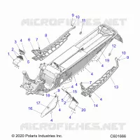 CHASSIS, PROTECCIÃ³N DEL EMBRAGUE, FOOTRESTS, AND RUNNINGBOARDS