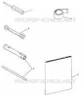 KIT DE HERRAMIENTA WIDETRAK GT 0972061 and EUROPEAN WIDETRAK GT E972061 (4938173817C013)