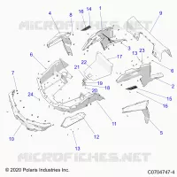 CARROCERÍA POSTERIOR RACK AND FENDERS