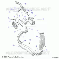 ENGINE, TOMA DE AIRE SYSTEM