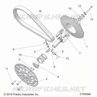 TREN, SECONDARY CLUTCH