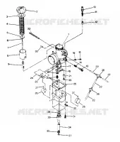 CARBURADOR   650 DEALERS MUST VERIFY JETTING    CARBURADOR NUMBER (4916801680031A)