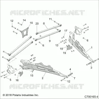 SUSPENSION TRASERA CONTROL ARMS