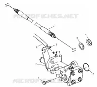 BOMBA DE ACEITE SL 700 B974071, Intl. SL 700 I974071, SL 700 Deluxe B974072 and In (4940874087C011)