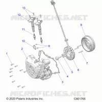 ELECTRICA, IGNITION SYSTEM, W/STATOR COVER