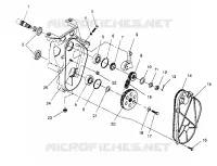 CADENACASE ASSEMBLY  TRAIL 0952761 (4928862886B010)