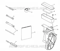 KIT DE HERRAMIENTA 500 INDY 0982764(A)(B) and EUROPEAN 500 INDY E982764A (4942104210D002)