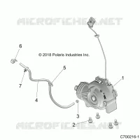 DRIVE TRAIN, FRONT MONTAJE DE ENGRANAJES