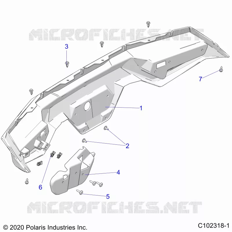 CARROCERÍA POSTERIOR BUMPER
