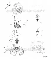 ENGINE, COOLING SYSTEM AND BOMBA DE AGUA