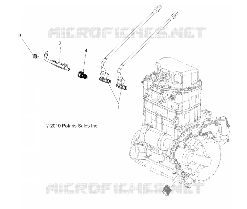 MOTOR, INYECTOR DE COMBUSTIBLE