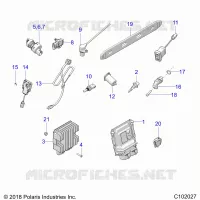 INTERRUPTORES, SENSORS, ECU AND CONTROL MODULES