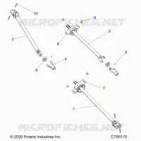 TREN, FRONT, MID, REAR PROP SHAFT