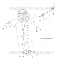 MOTOR, CARBURADOR, LOWER