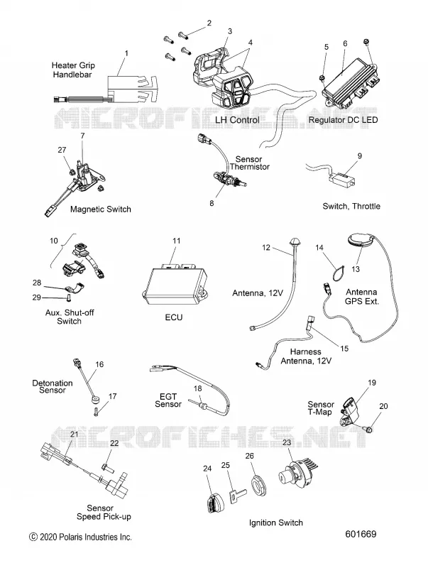 ELECTRICA, SWITCHES, SENSORS AND COMPONENTS
