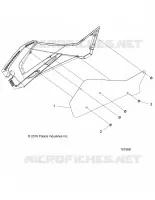 RIGHT HAND SIDE PANEL HEAT SHIELD AND HARDWARE 2 UP