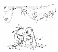 ELECTRICA/LUZ DE LA COLA ASSEMBLY TRAIL BLAZER W957221 (4930363036C003)