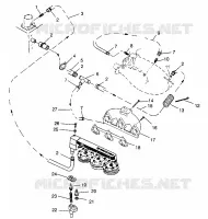 SISTEMA DE REFRIGERACIÓN SLX 780 B964287 and Intl. SLX 780 I964287 (4937443744B008)