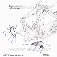CHASIS, TIE ROD BOOT ASM.