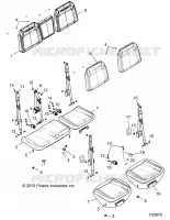 ASIENTO, REAR 60/40