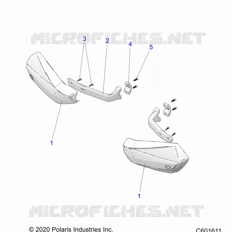 STEERING, HAND GUARDS