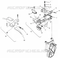 FRENO 440 XCR SP 0961760 (4931583158B006)