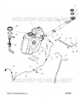 SISTEMA DE COMBUSTIBLE, FUEL TANK ASM.