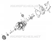 BOMBA DE AGUA 600 RMK 0980958 and EUROPEAN 600 RMK E980958 (4944634463C008)