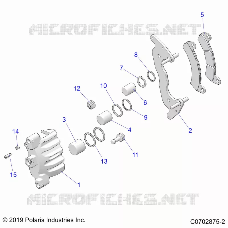 BRAKES, PINZA FRENO DELANTERA