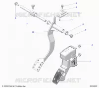 CONTROLES, FOOT CONTROLES AUTO- T24AARHB (500252C)